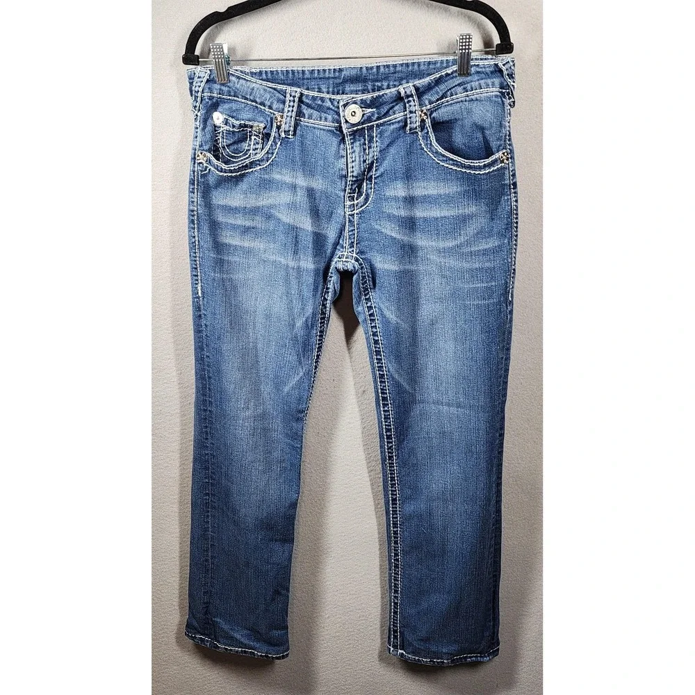 Vintage True Religion Jeans Mens Ricky Big QT Straight Leg Cut Made in‎ USA Y2K